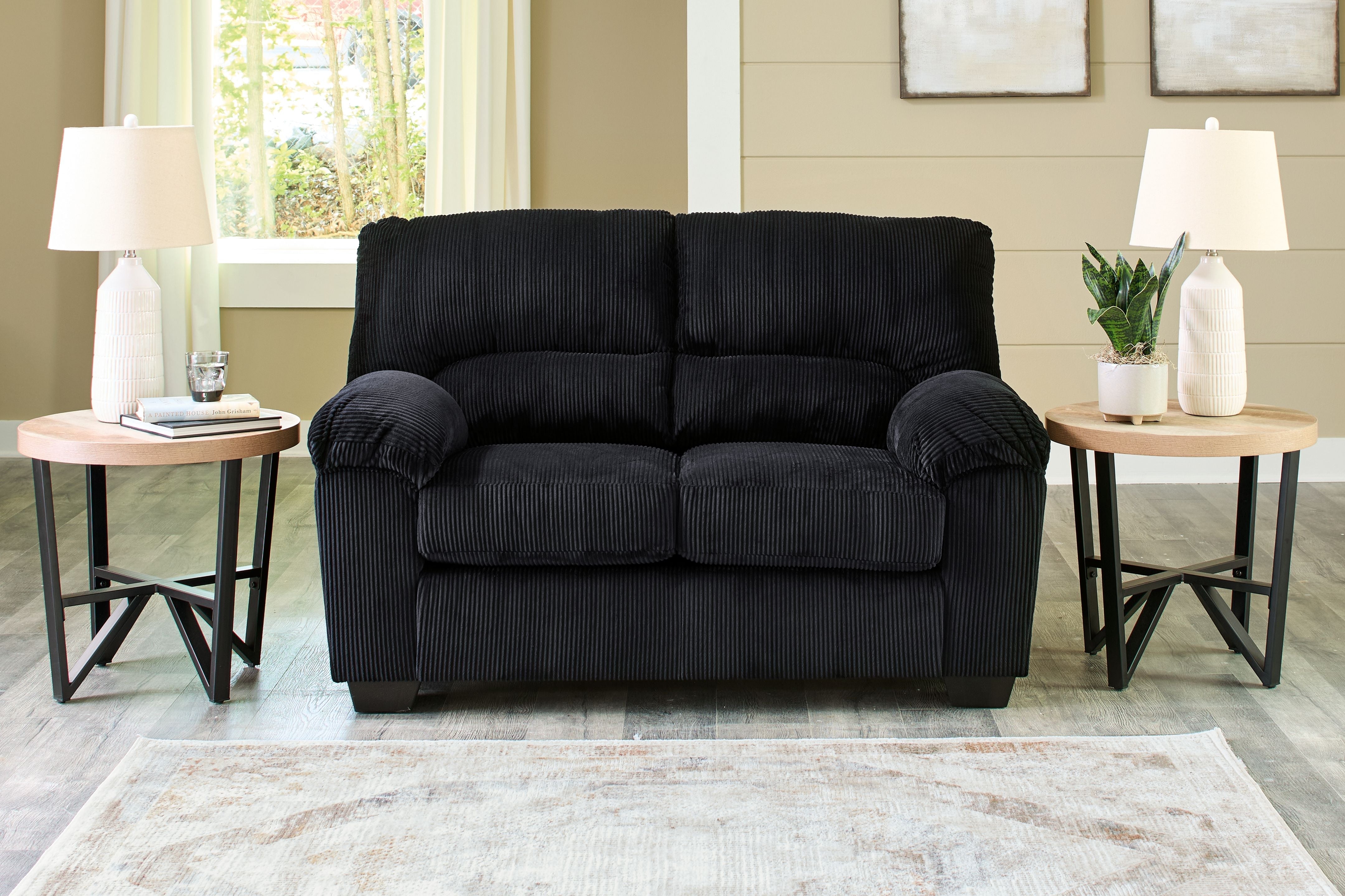 Signature Design by Ashley® Simplejoy - Loveseat | Meri Furniture