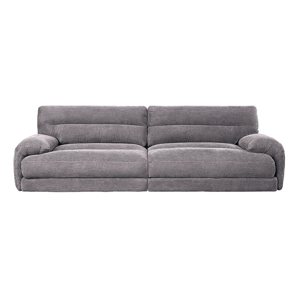 ACME Cadenza - Loveseat - Gray Corduroy | Meri Furniture