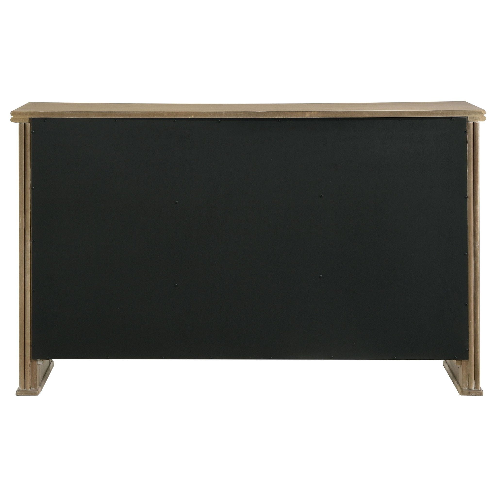 Adina 3-door 59-inch Sideboard Server Distressed Light Brown