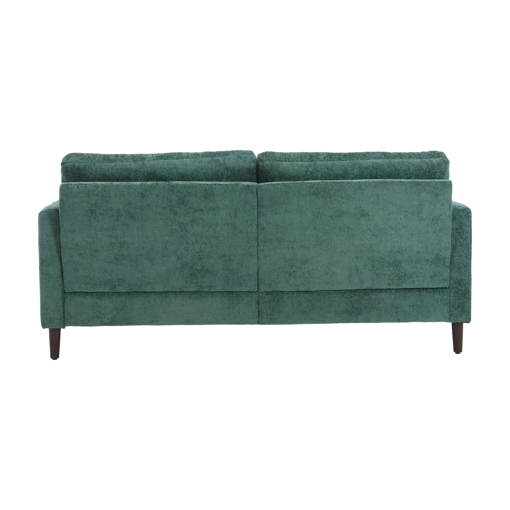 Mid Century Modern Fabric Loveseat Sofa, 2 Seat Upholstered Couch