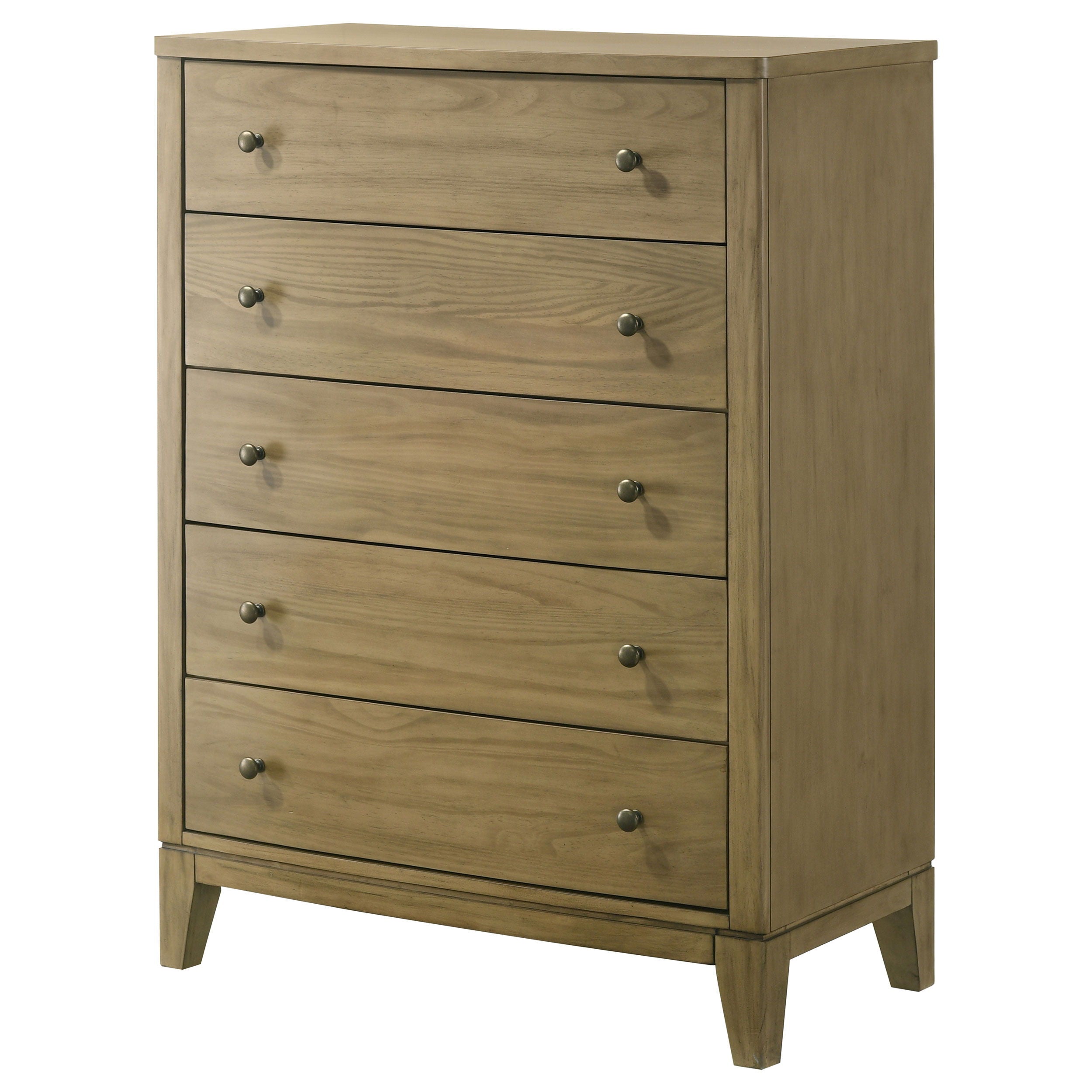 Coaster Fine Furniture Granada - 5-Drawer Bedroom Chest Of Drawers - Natural Pine | Meri Furniture