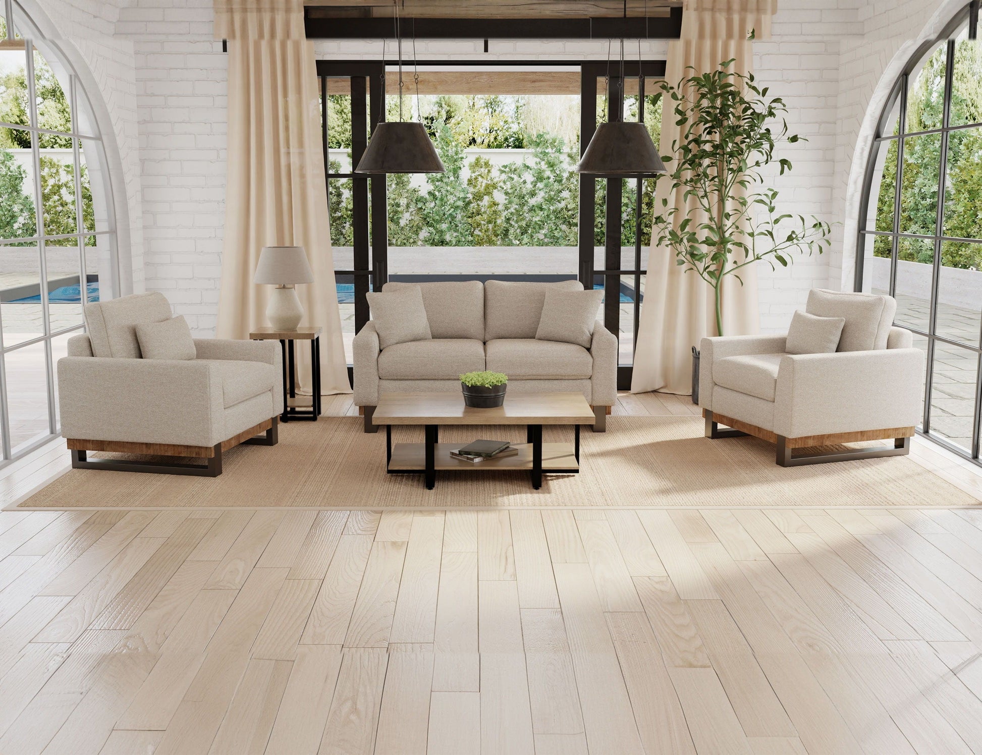 International Furniture Direct Mita - Sofa | Meri Furniture