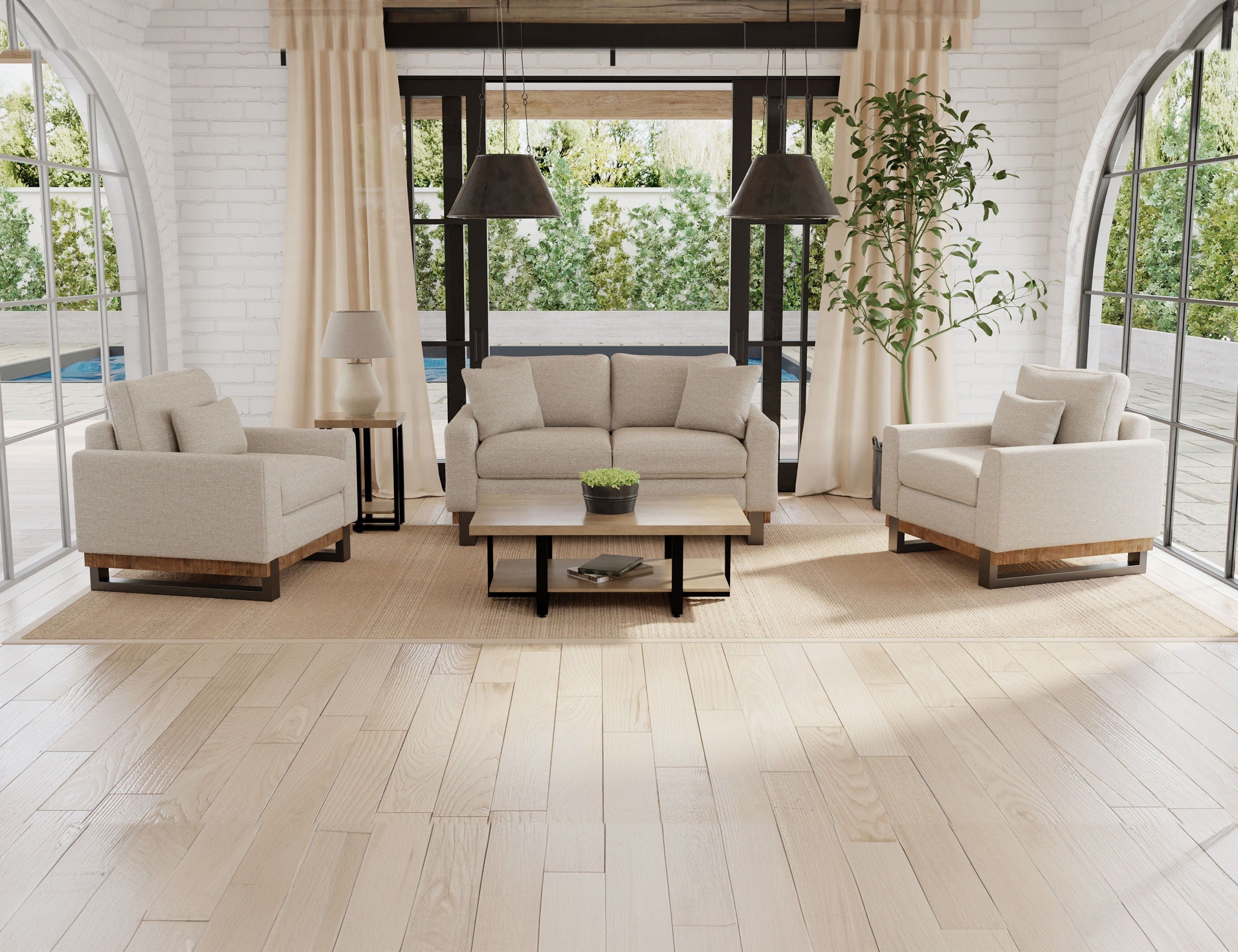 International Furniture Direct Mita - Sofa | Meri Furniture