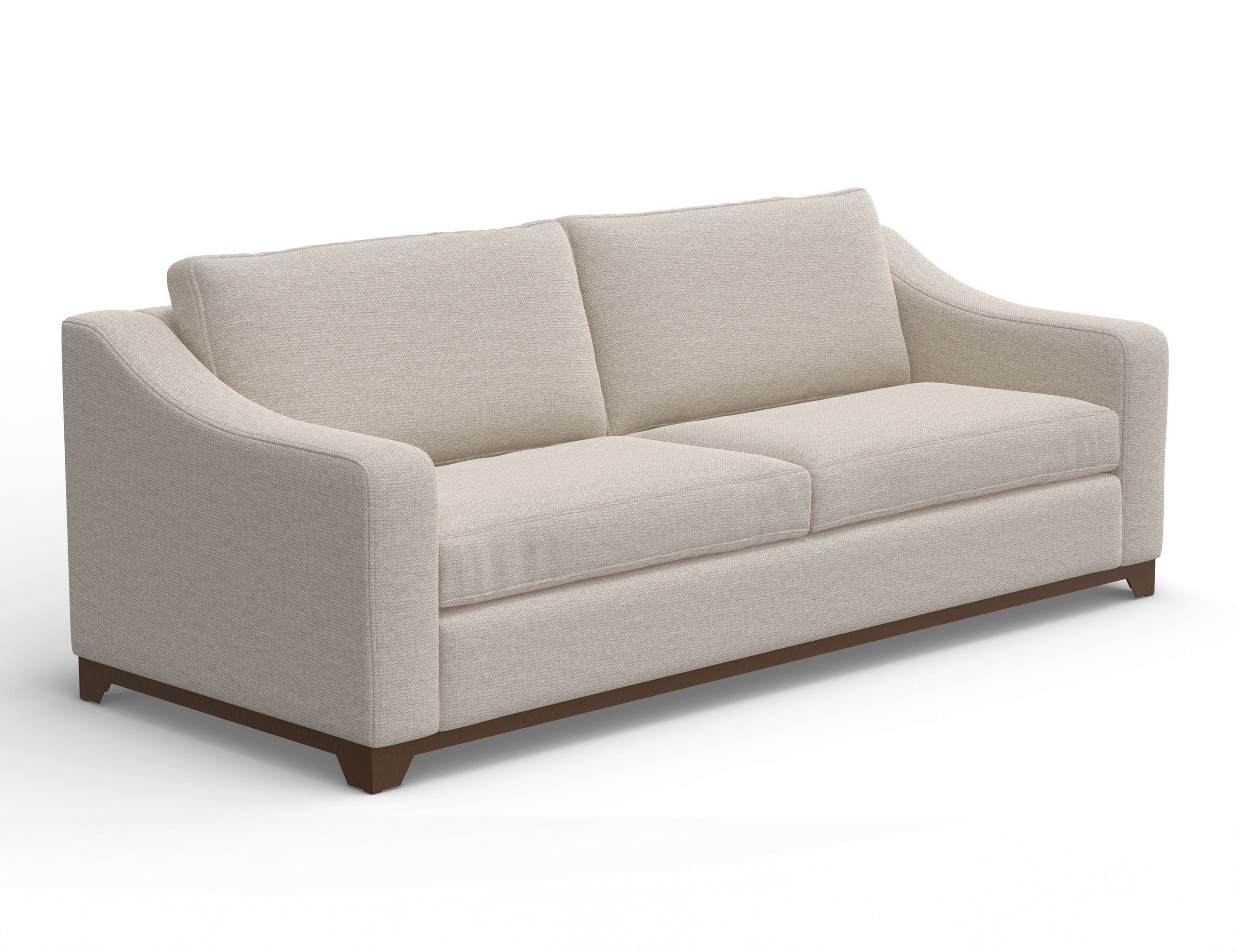 International Furniture Direct Natural Parota - Sofa | Meri Furniture
