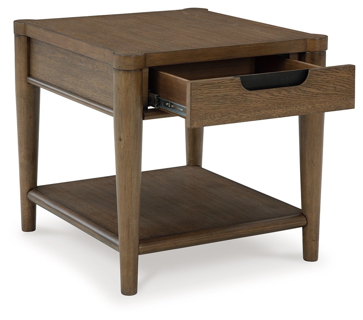 Signature Design by Ashley® Roanhowe - Brown - Rectangular End Table | Meri Furniture