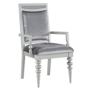 Maverick - Arm Chair Set of 2) - Fabric & Platinum