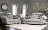 Furniture of America Viviana - Sofa - Gray / Black | Meri Furniture
