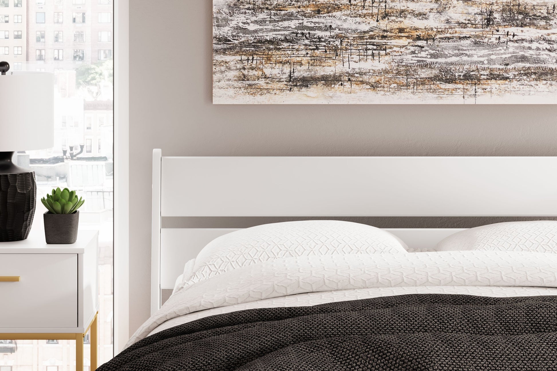 Ashley Furniture Socalle - Panel Headboard | Meri Furniture
