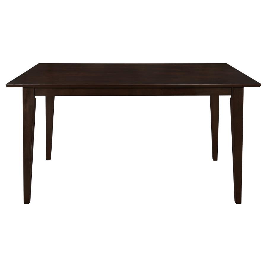Coaster Fine Furniture Gabriel - Rectangular Wood Dining Table - Cappuccino | Meri Furniture