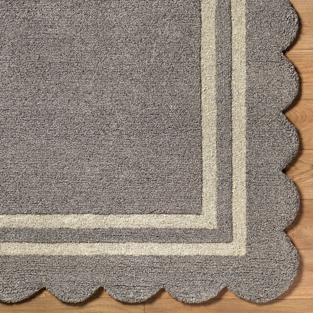 Scalloped Handmade Rug