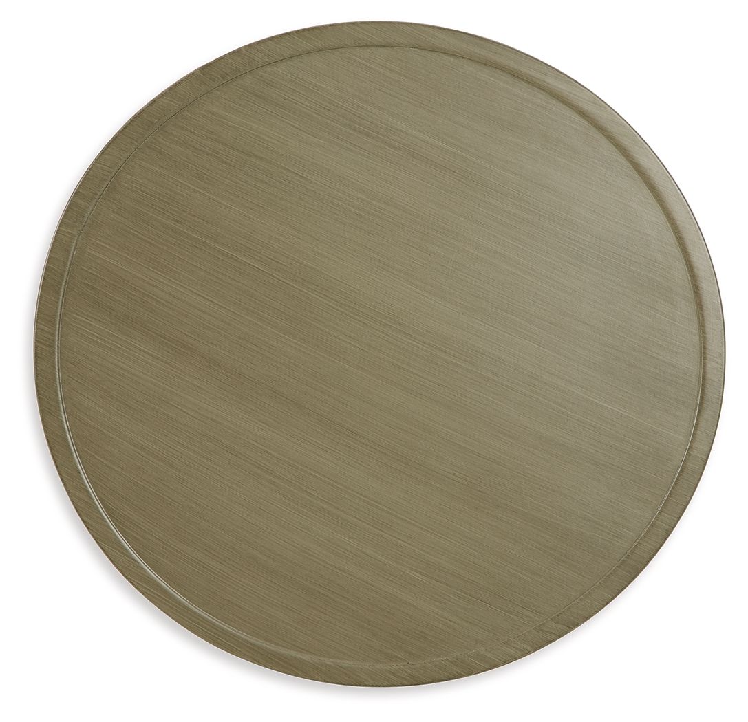 Signature Design by Ashley® Swiss Valley - Beige - Round End Table | Meri Furniture