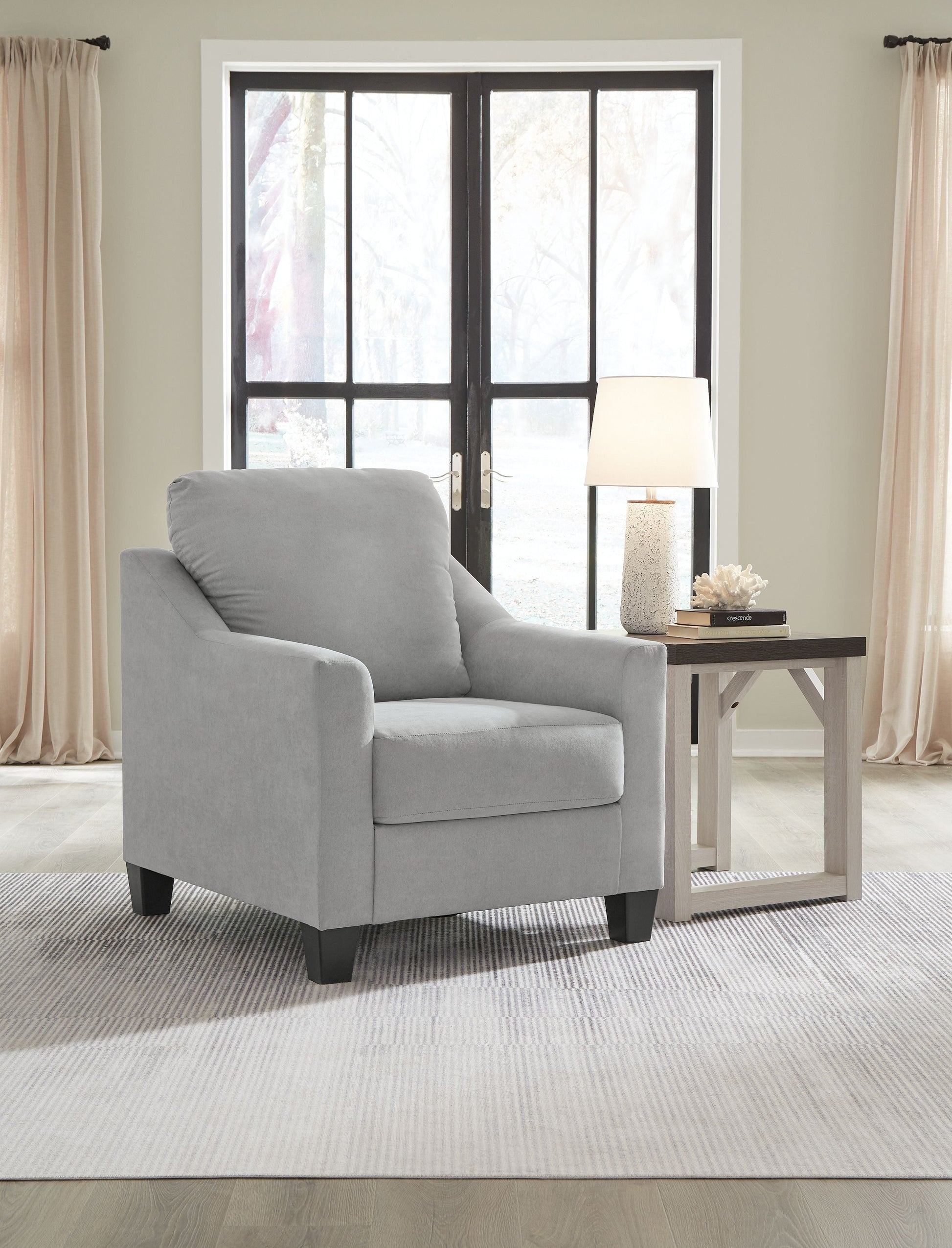 Signature Design by Ashley® Adlai - Shadow - Chair | Meri Furniture