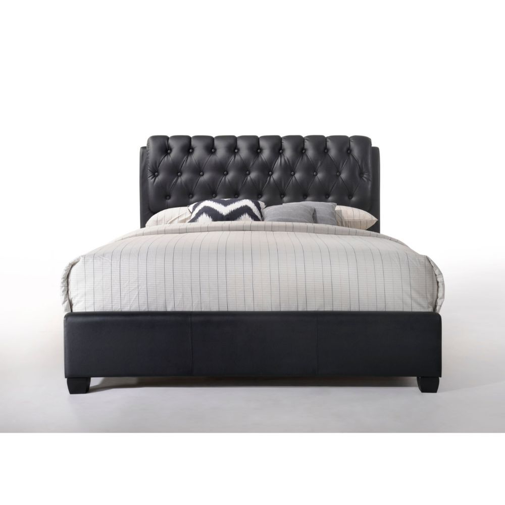 ACME Ireland II - Bed (Button Tufted) | Meri Furniture
