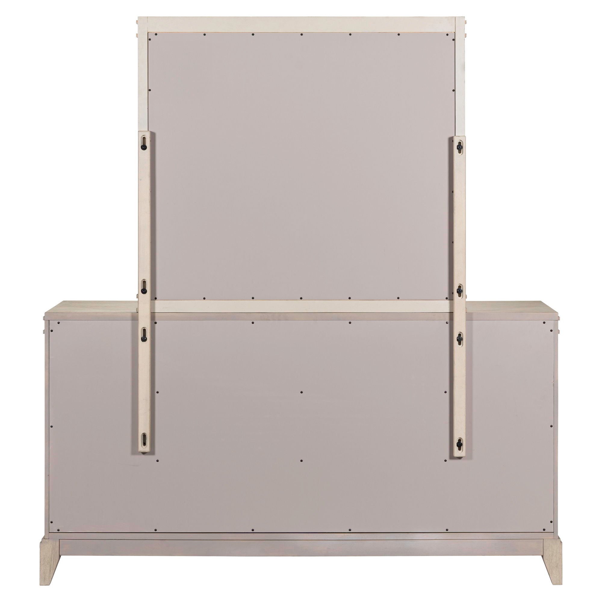 New Haven - Dresser & Mirror - White