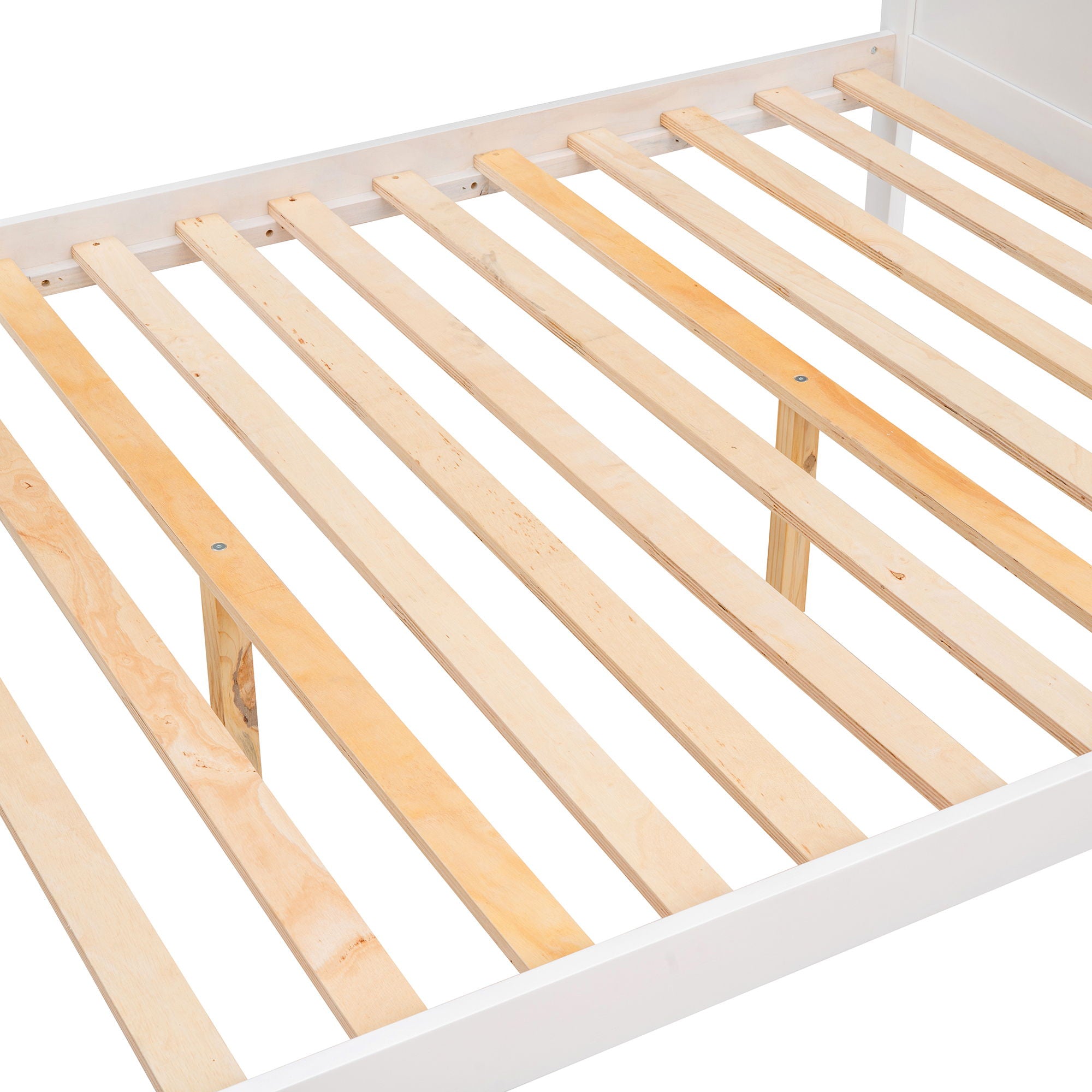 Bunk Bed With Shelfs, Storage Staircase And 2 Drawers