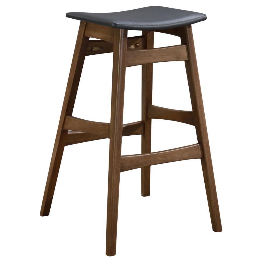 Coaster Fine Furniture Finnick - 3 Piece Rectangular Pub Height Bar Table Set - Walnut | Meri Furniture