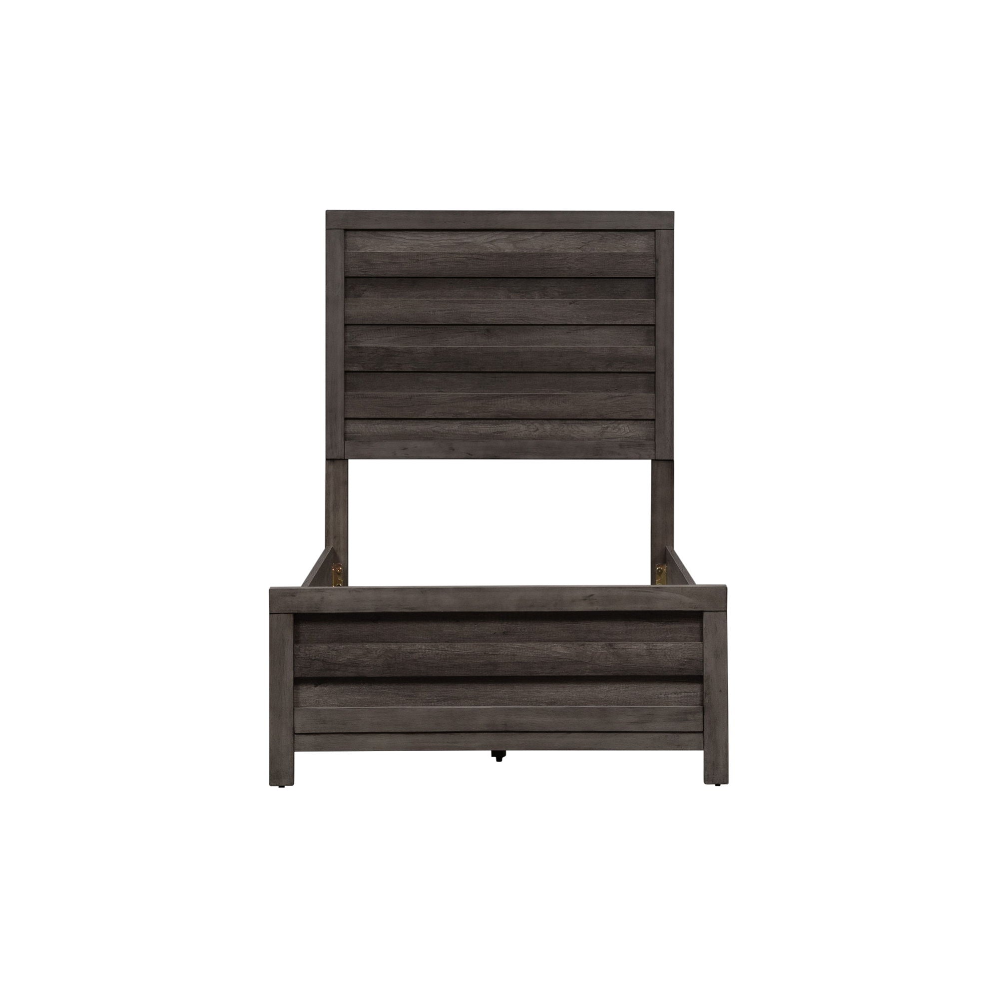 Tanners Creek - Twin Panel Headboard & Footboard - Dark Gray