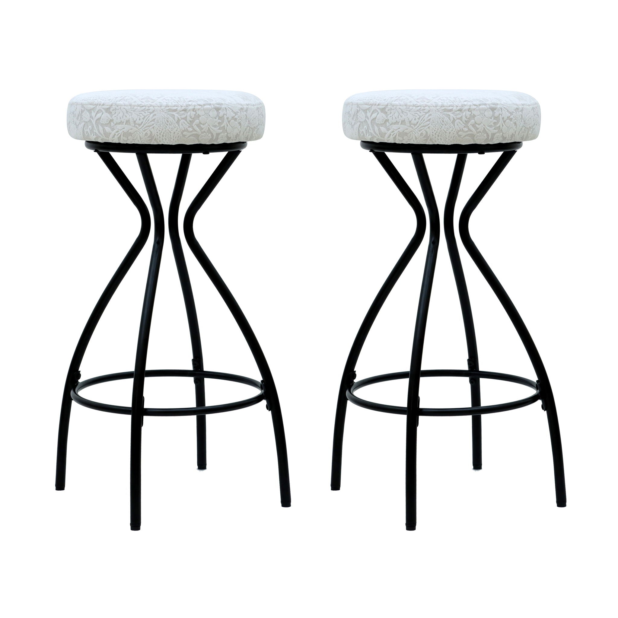Modern Backless Bar Stools For Kitchen Island (Set of 2)