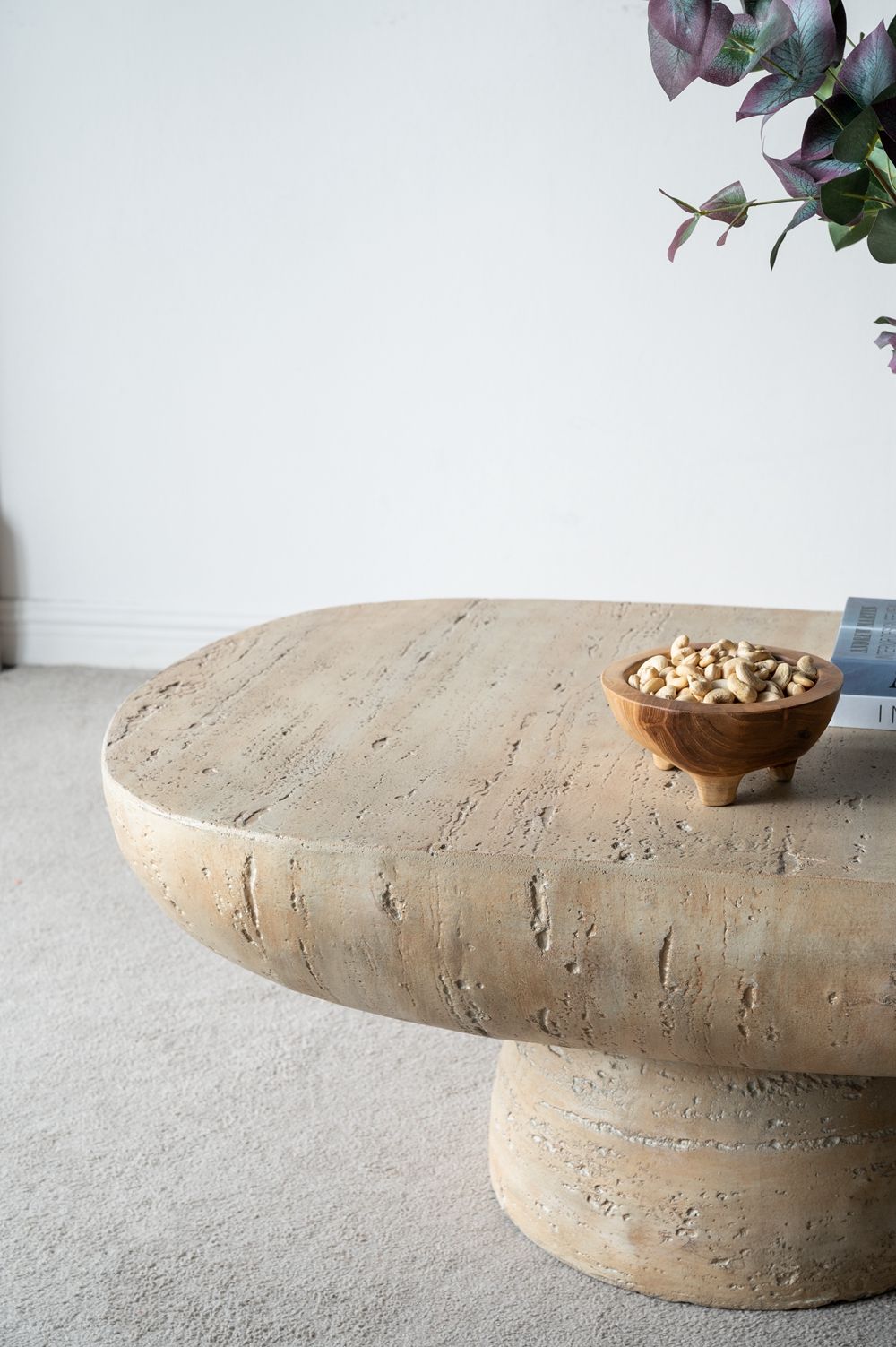 Organic Design Oval Coffee Table
