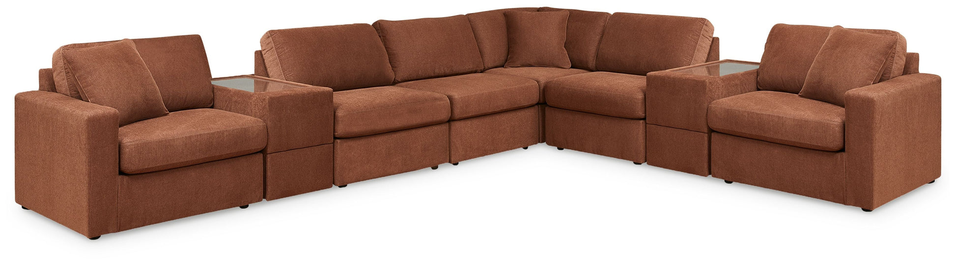 Signature Design by Ashley® Modmax - Spice - Sectional | Meri Furniture