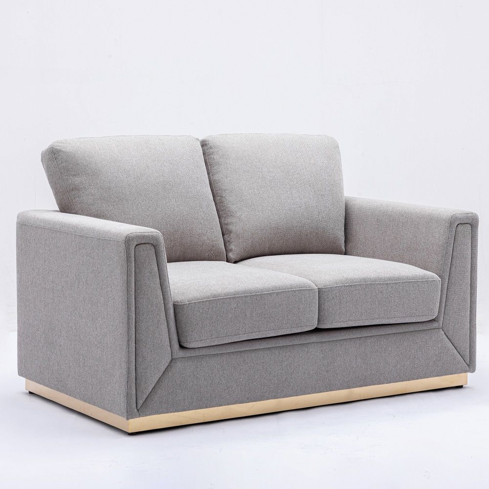 ACME Valin - Loveseat - Grey | Meri Furniture