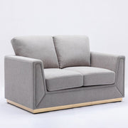 ACME Valin - Loveseat - Grey | Meri Furniture