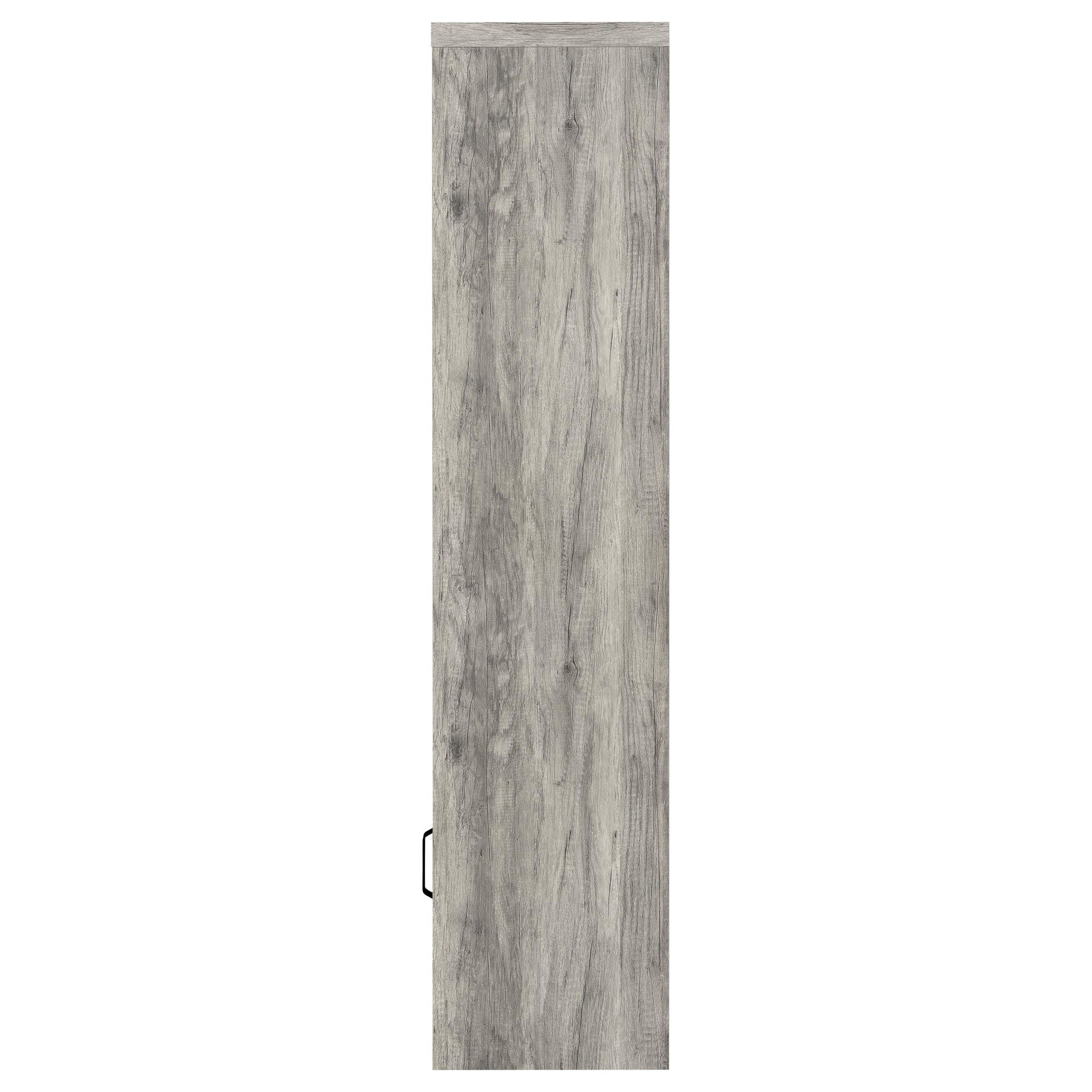 Conifer - 3 Shelf Media Tower - Gray