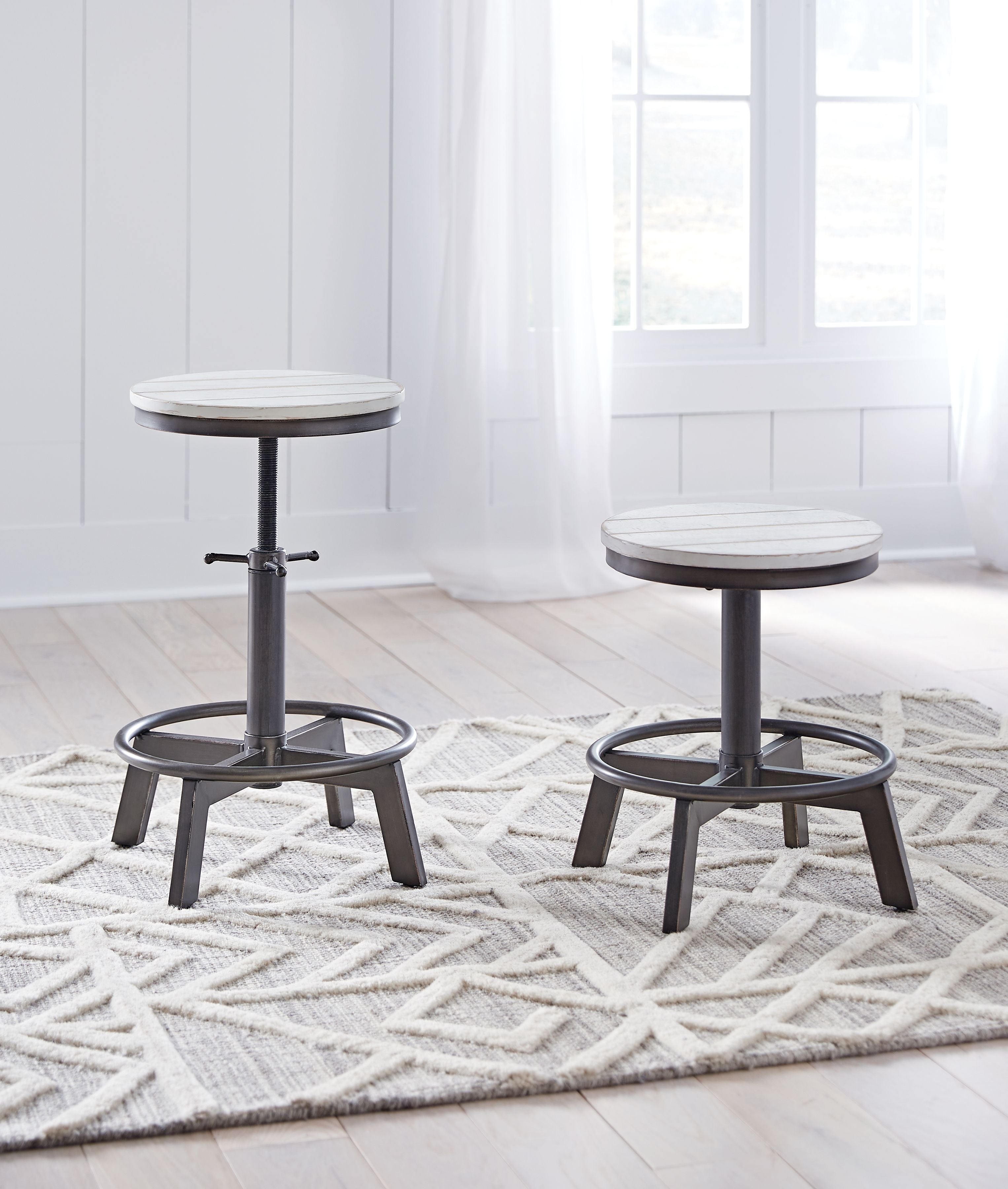 Signature Design by Ashley® Torjin - Swivel Stool (Set of 2) | Meri Furniture