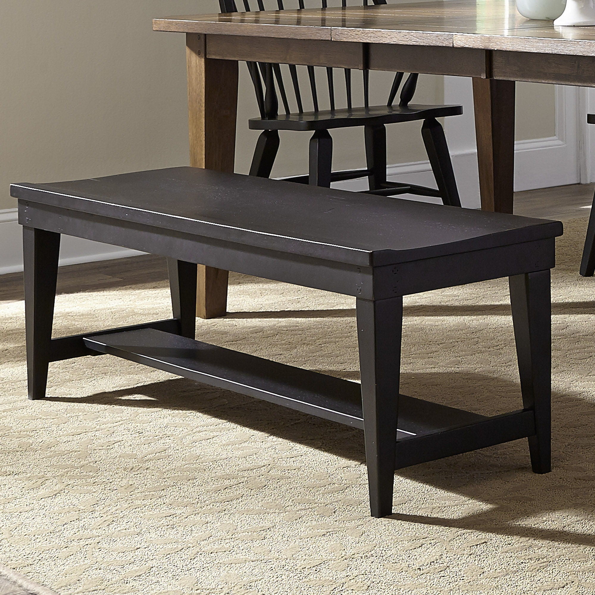 Liberty Furniture Hearthstone Ridge - Bench | Meri Furniture