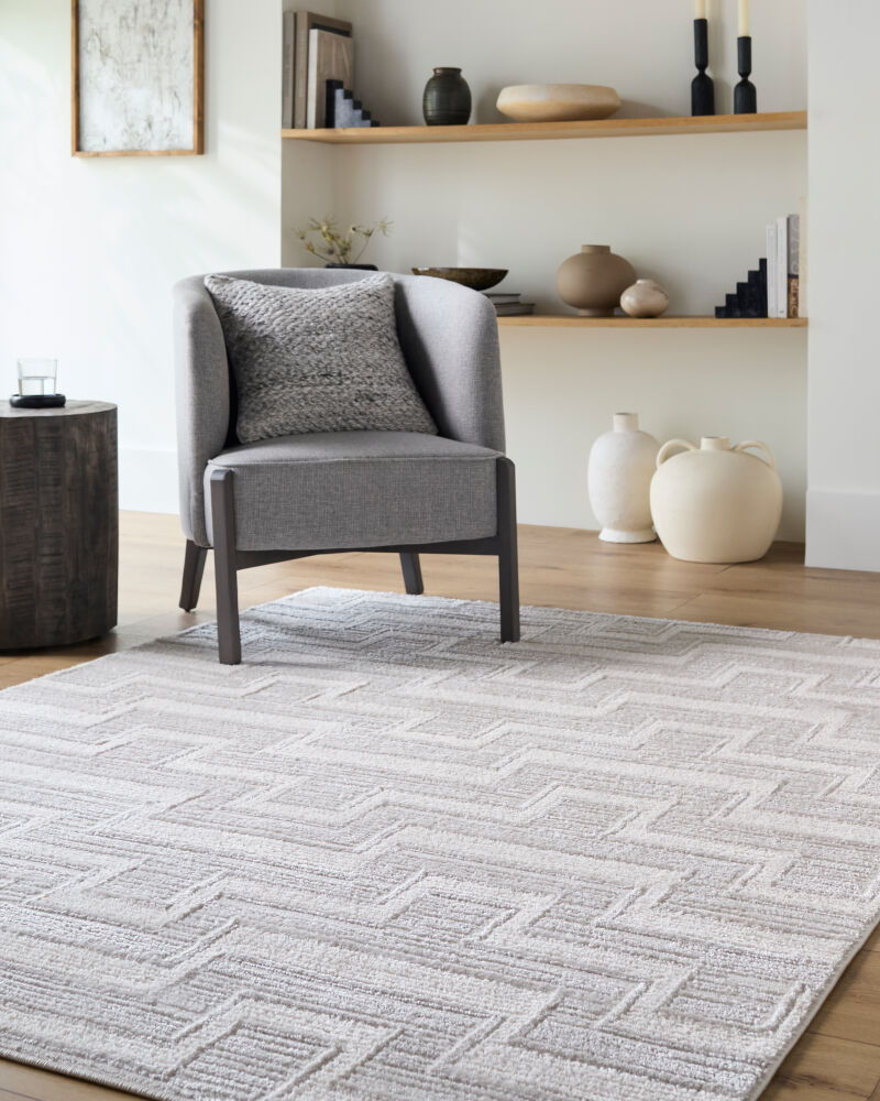 Wolly Machine Woven Rug