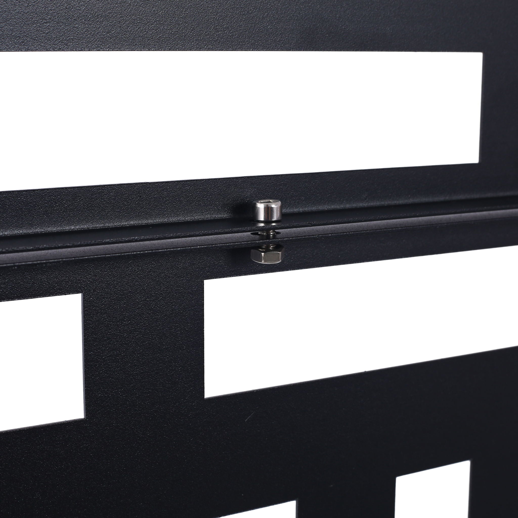 Decorative Freestanding Metal Privacy Screen For Indoor & Outdoor Use