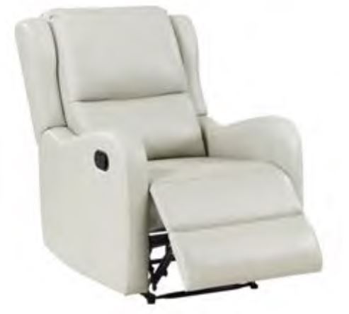 Coaster Fine Furniture Kelsey - Upholstered English Arm Recliner Chair - Ivory | Meri Furniture