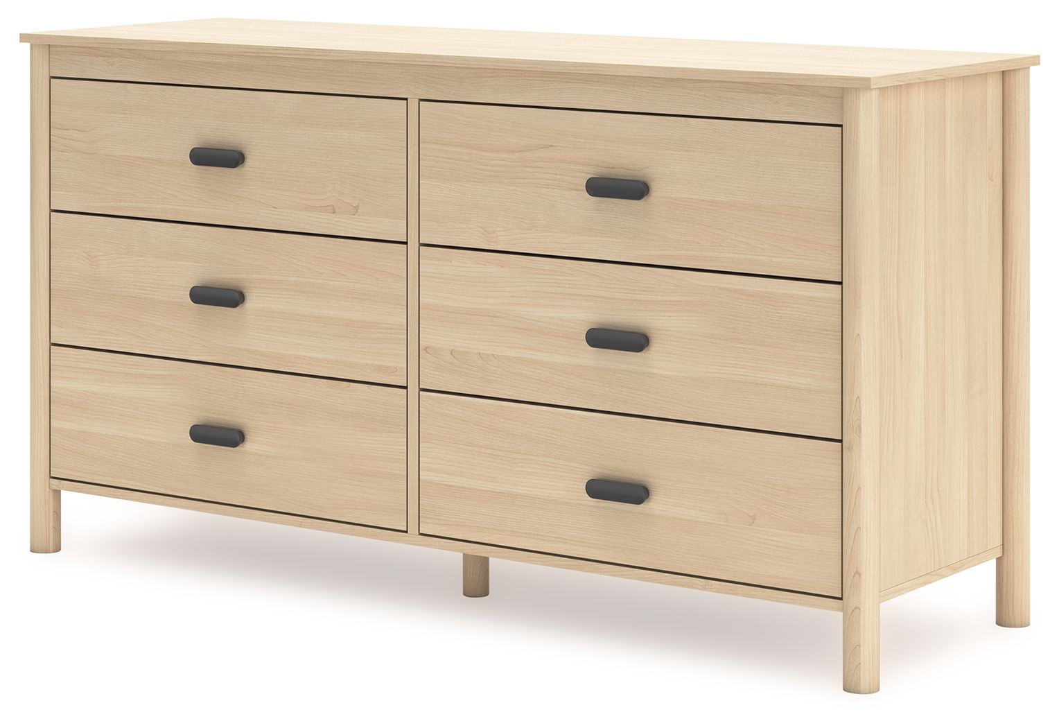 Signature Design by Ashley® Cabinella - Tan - Six Drawer Dresser | Meri Furniture