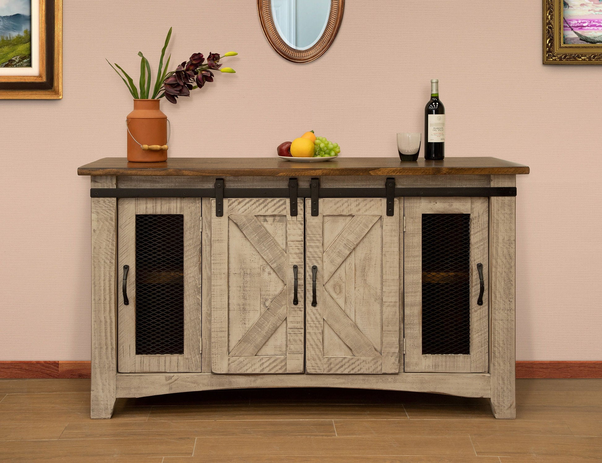 International Furniture Direct Pueblo - TV Stand | Meri Furniture