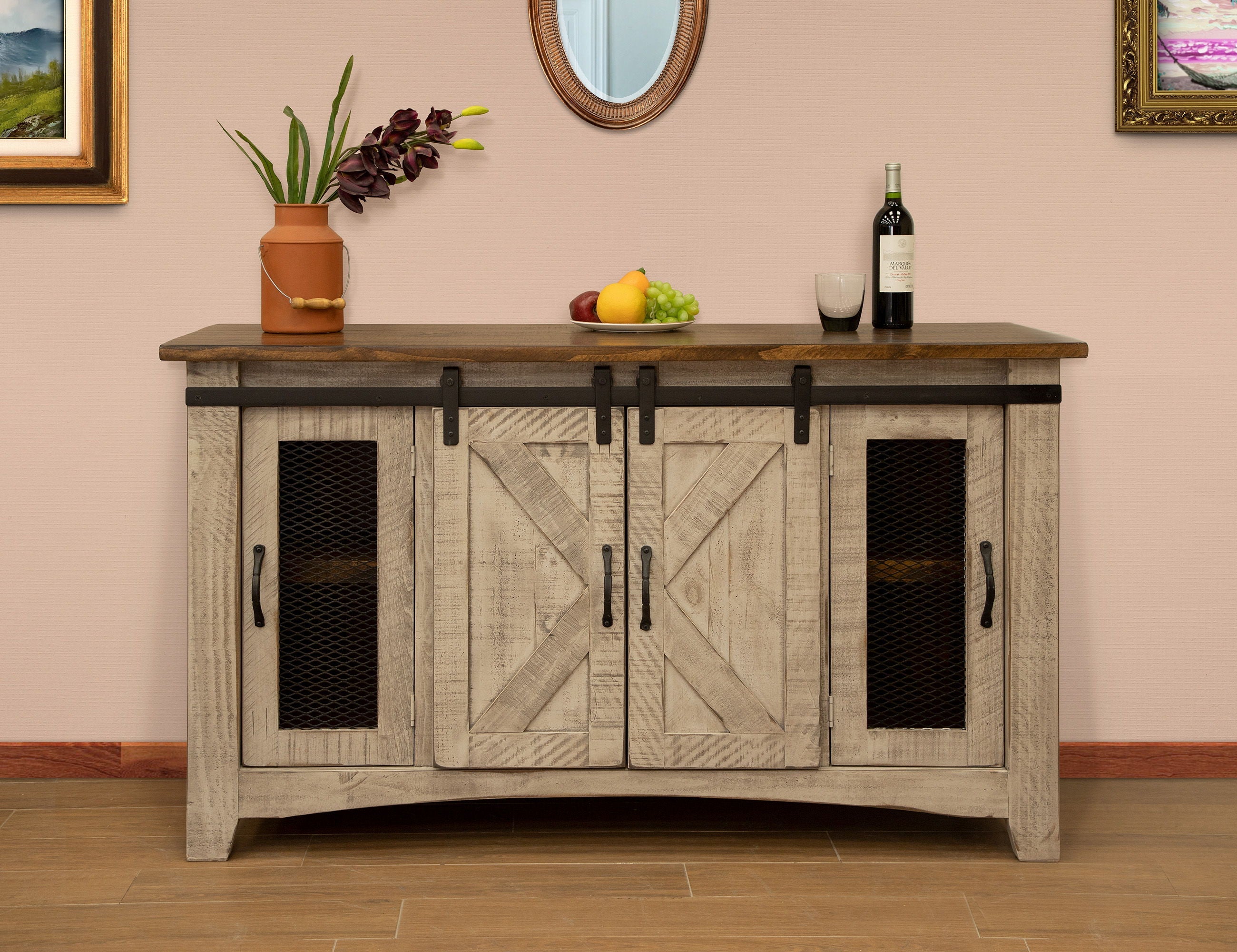 International Furniture Direct Pueblo - TV Stand | Meri Furniture