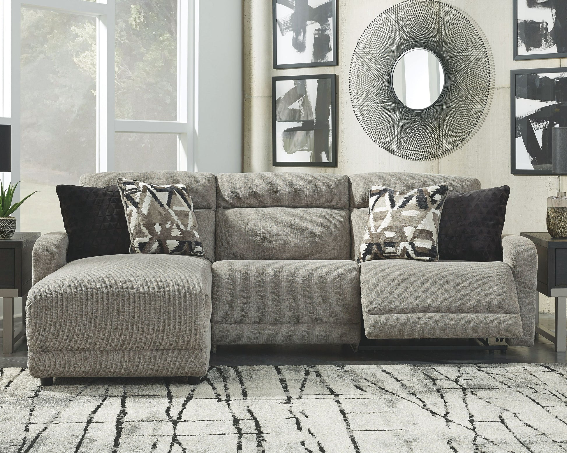 Signature Design by Ashley® Colleyville - Power Reclining Sectional | Meri Furniture