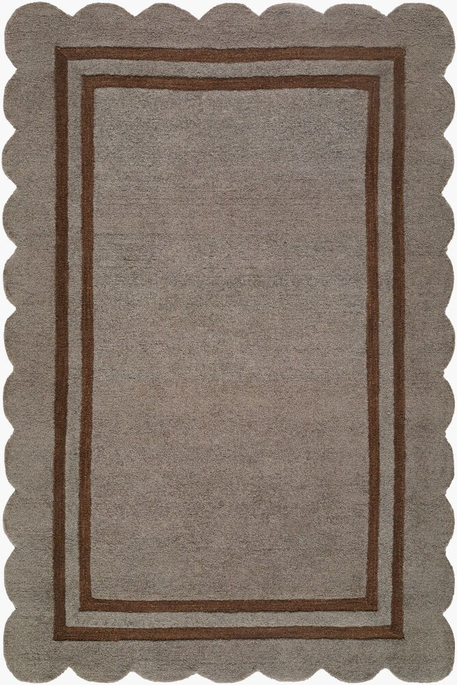 Scalloped Handmade Rug
