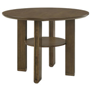 Ottowa - Round Counter Height Dining Table - Brown