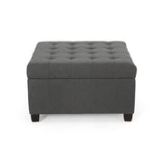 Isabella - Contemporary Ottoman With Storage