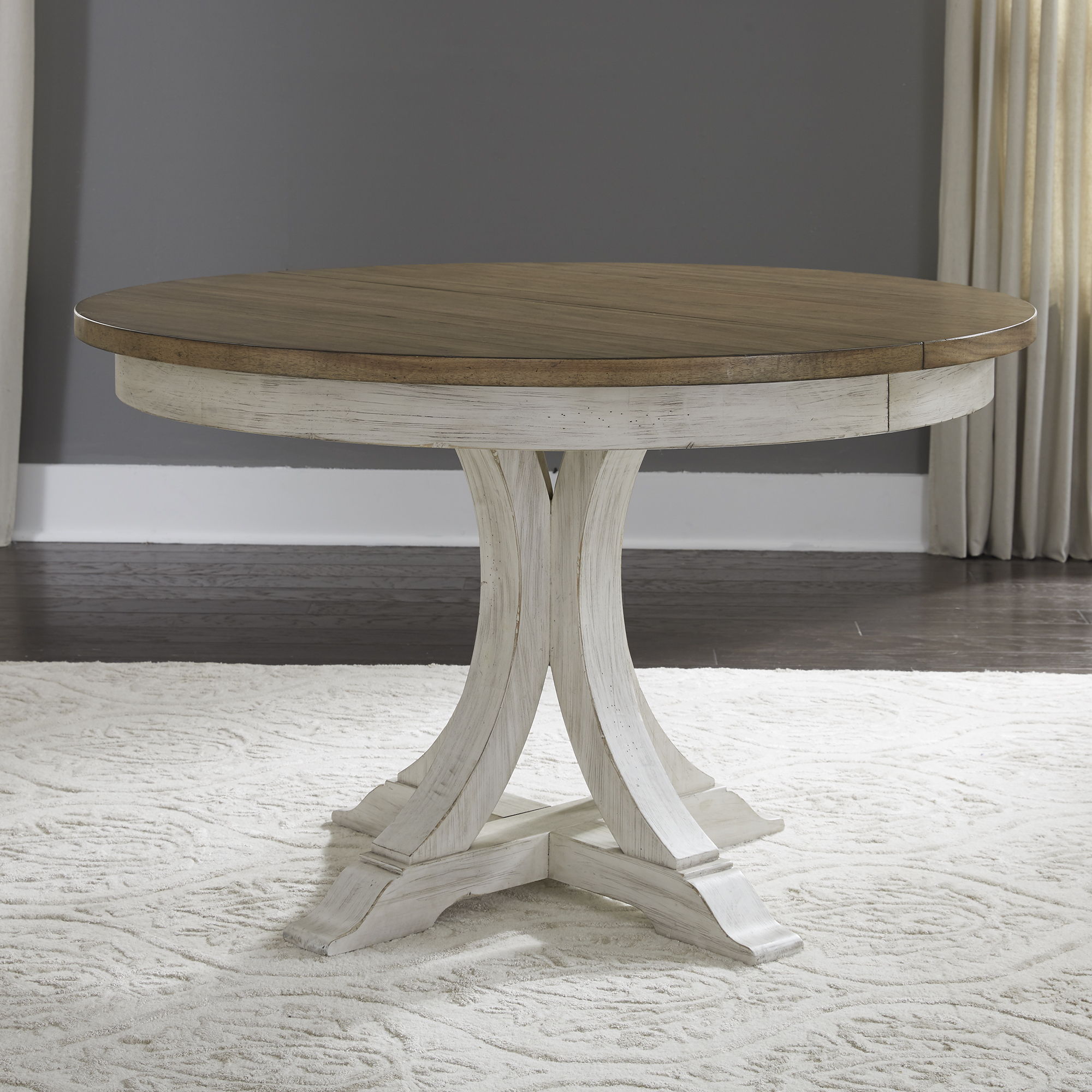 Farmhouse Reimagined - Pedestal Table Set