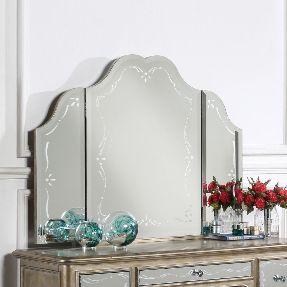 ACME Esteban - Vanity Mirror - Mirrored | Meri Furniture