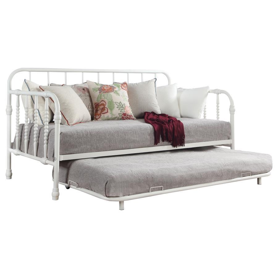 Coaster Fine Furniture Marina - Metal Daybed With Trundle | Meri Furniture