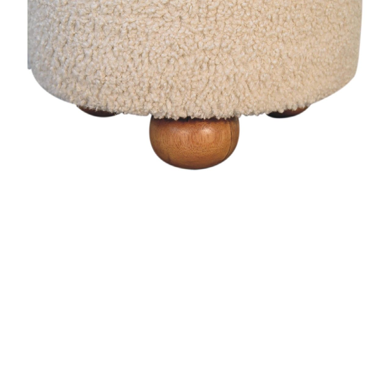 Storage Footstool - Cream