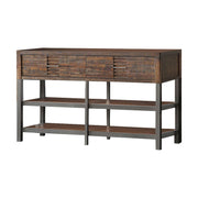 ACME Andria - TV Stand - Reclaimed Oak | Meri Furniture