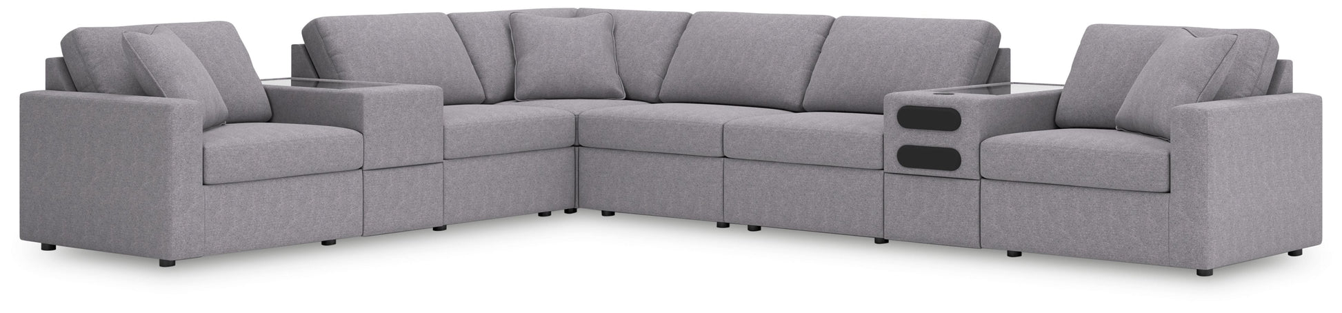Signature Design by Ashley® Modmax - Granite - Sectional | Meri Furniture