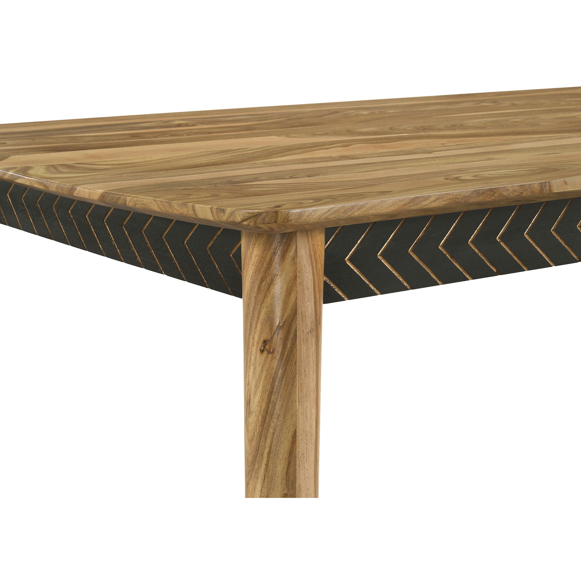 Senko - 5 Piece Counter Dining Set With Upholstered Chairs - Antique Espresso