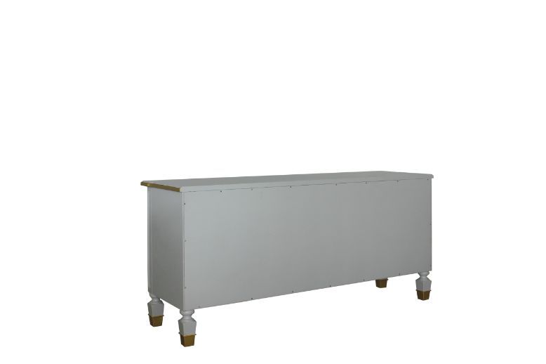 ACME House - Marchese TV Stand - Pearl Gray Finish | Meri Furniture