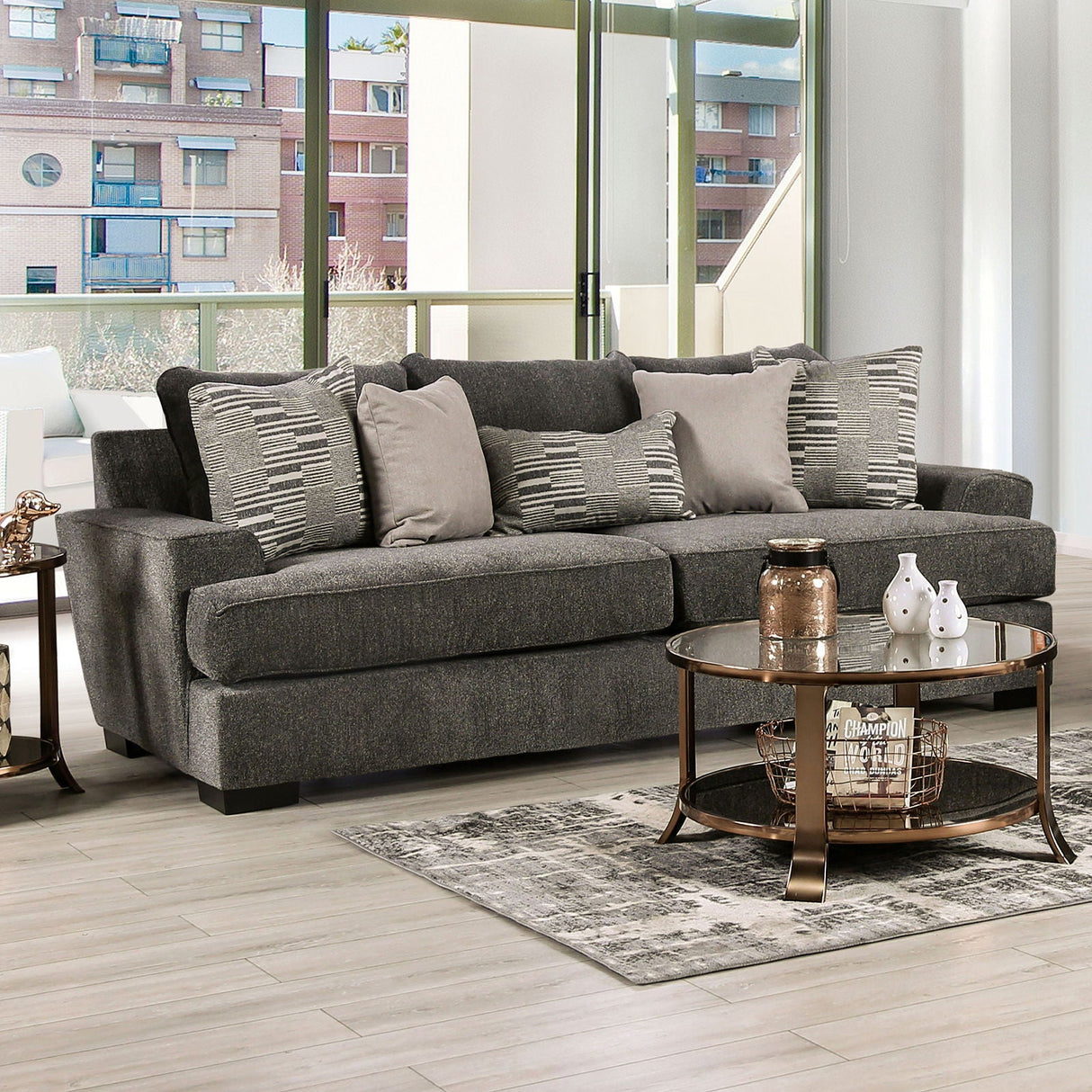 Furniture of America Holborn - Sofa | Meri Furniture