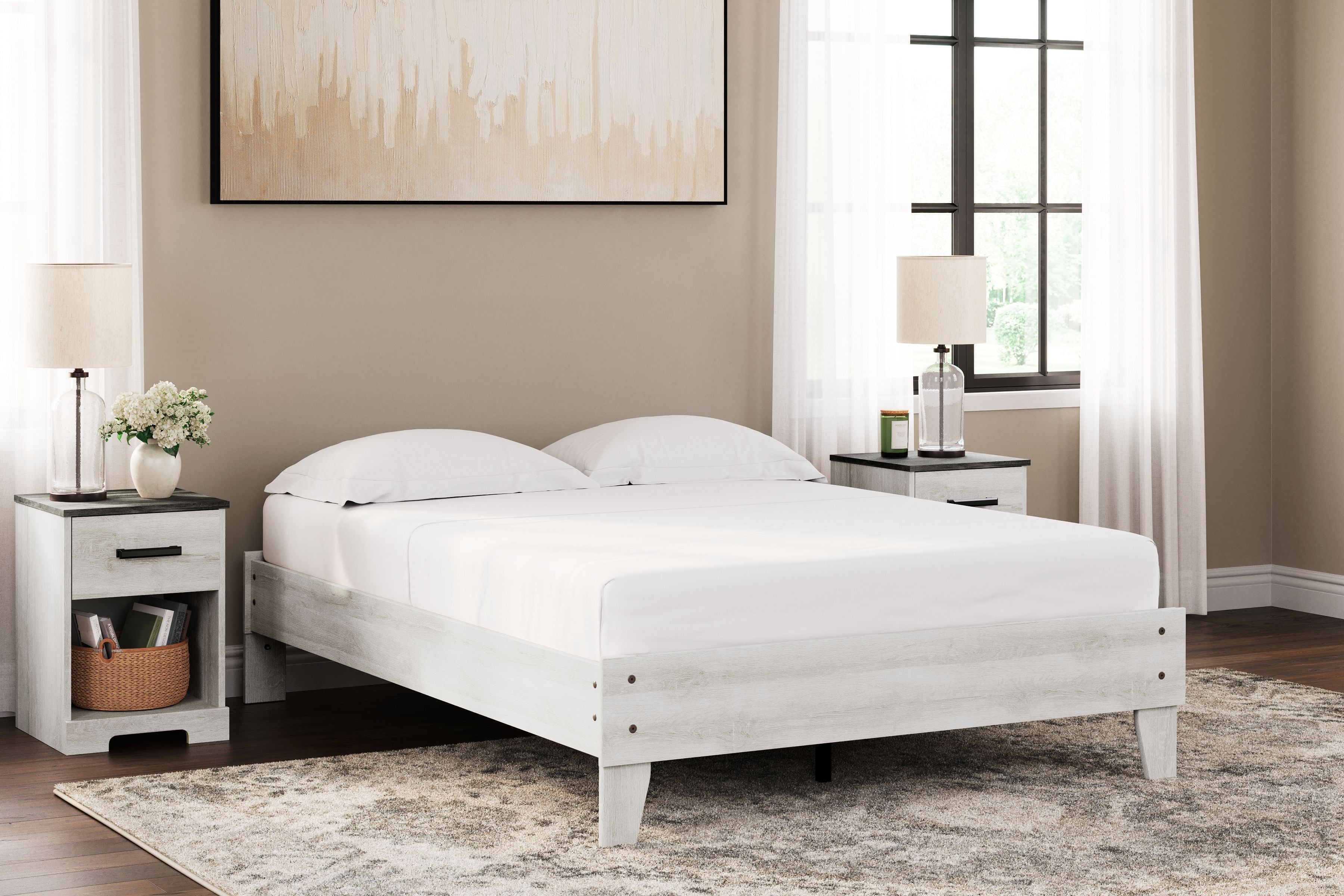 Signature Design by Ashley® Shawburn - Platform Bed | Meri Furniture