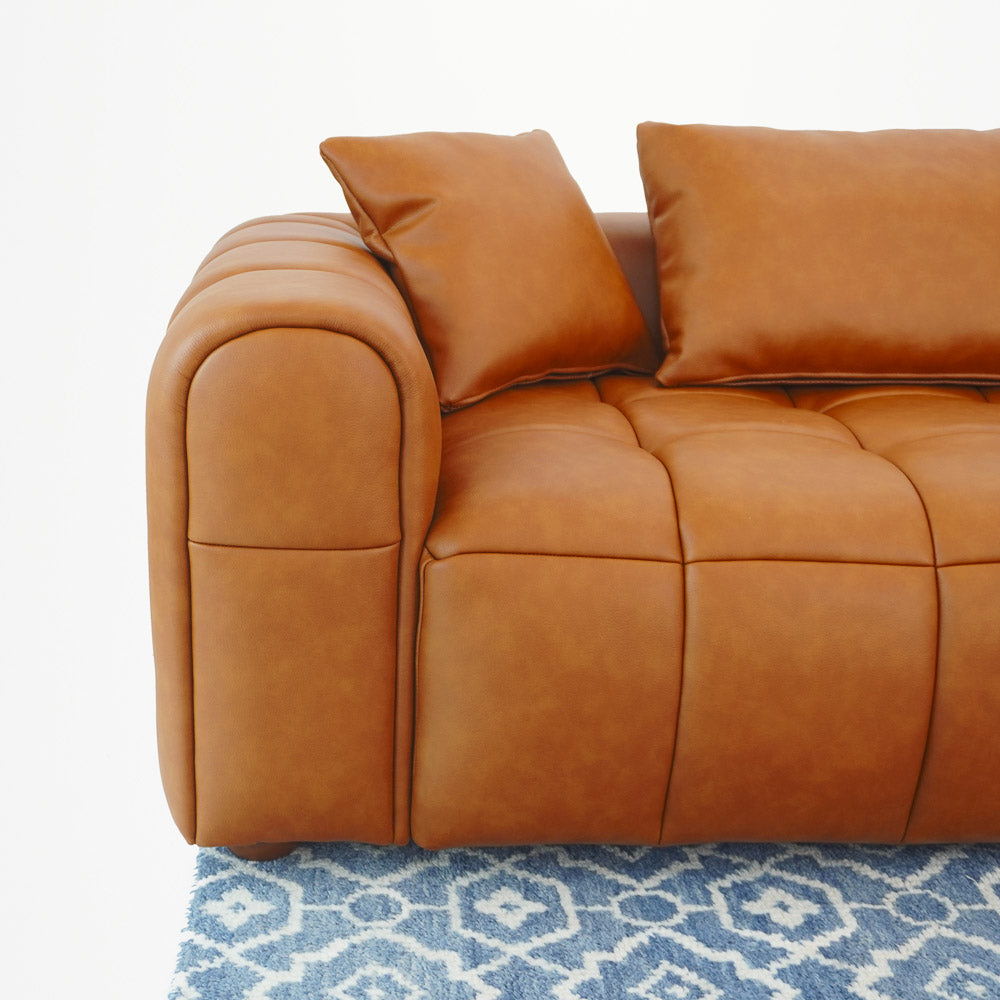 Clark - Sectional Right Sofa - Cognac